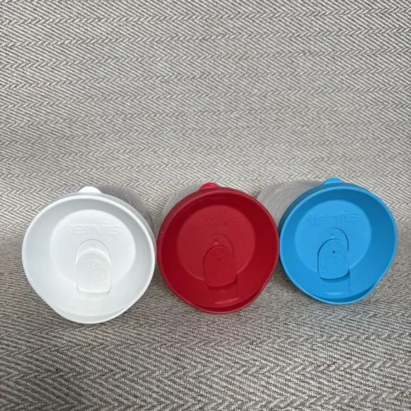 Tervis Tumbler 24oz Clear Cup Lot Of 3 USA Bangles Sandals - Picture 2 of 3